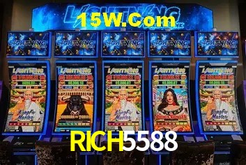 Variedade de jogos na RICH5588